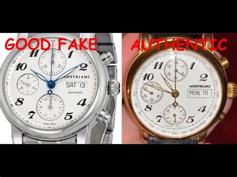 fake montblanc watch|are mb watches real.